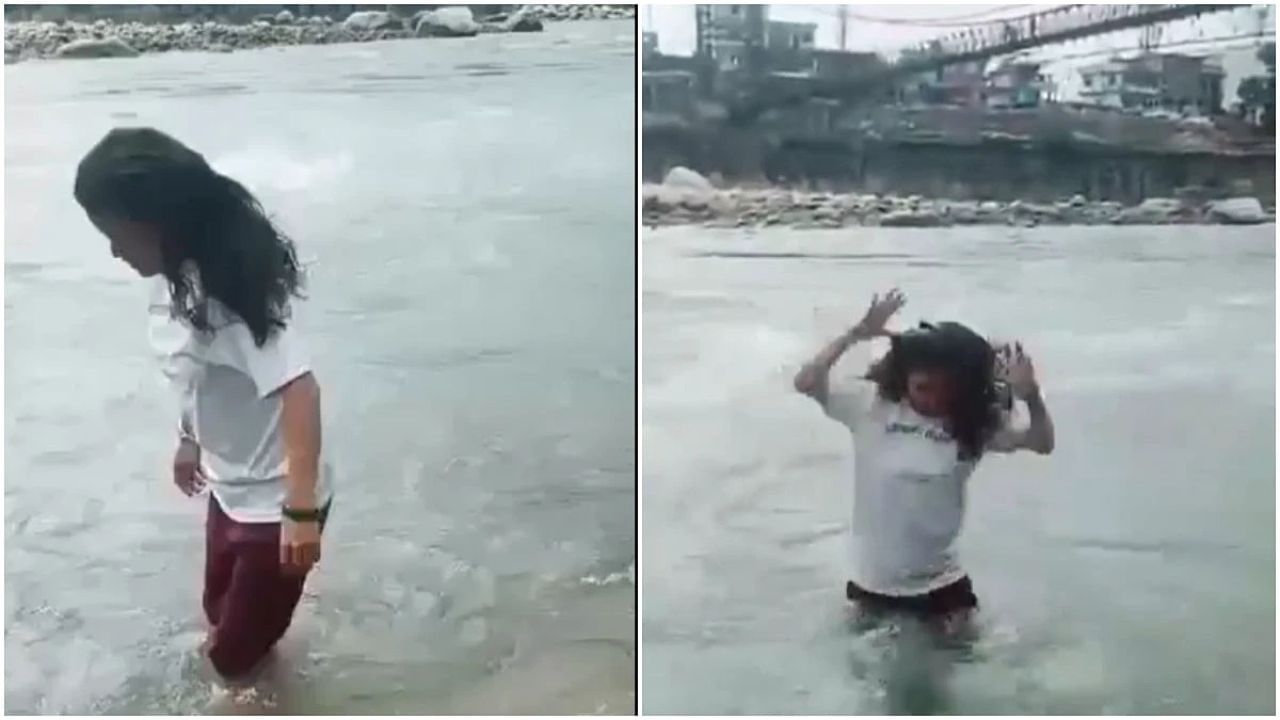 ரீல்ஸ் மோகம்… குழந்தை முன்பே கங்கை ஆற்றில் அடித்துசெல்லப்பட்ட தாய்…