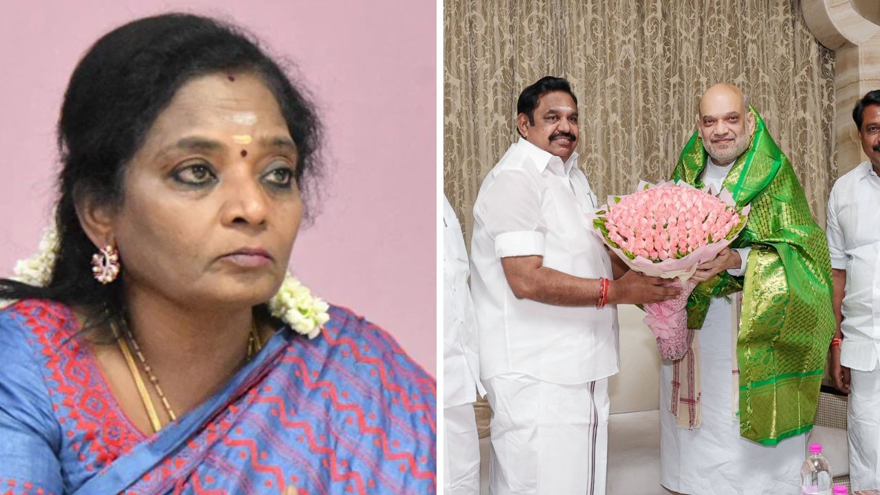 “தாமரை இரட்டை இலையோடு மலரும்”  அதிமுக பாஜக கூட்டணி.. தமிழிசை போட்ட ட்வீட்