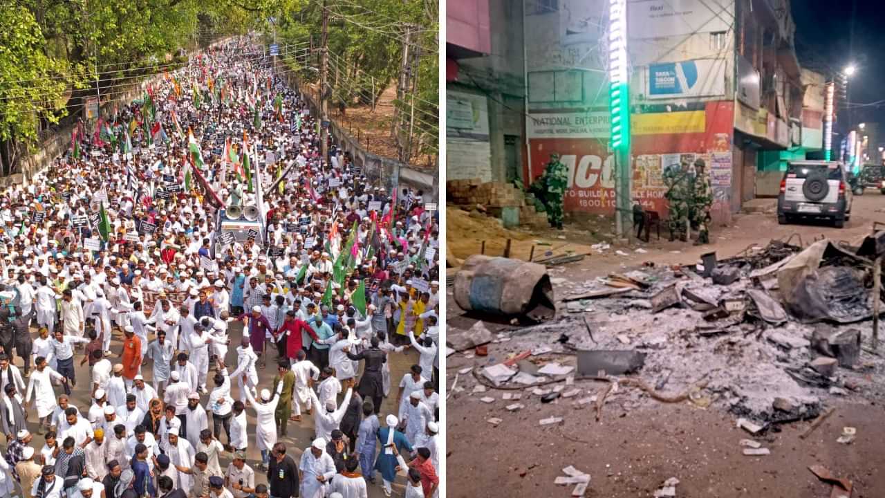 வக்ஃபு திருத்த சட்டம்.. கலவர பூமியான மேற்கு வங்கம்.. 3 பேர் பலி..  நடந்தது என்ன?