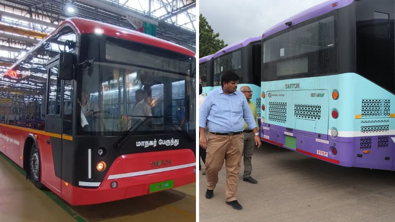 சென்னை மக்களே ரெடியா? ஜூன் 3 முதல் மின்சார பேருந்து சேவை.. எந்தெந்த ரூட்ல தெரியுமா? சென்னை மக்களே ரெடியா? ஜூன் 3 முதல் மின்சார பேருந்து சேவை.. எந்தெந்த ரூட்ல தெரியுமா?
