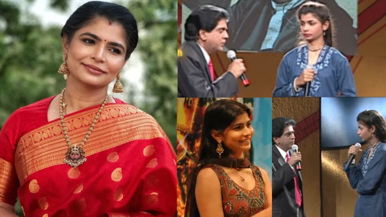 Chinmayi Sripada: சின்ன வயசு சின்மயி தெரியுமா.. சூப்பரா பாடும் வீடியோ!