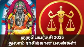 Guru Peyarchi 2025: பாக்கிய ஸ்தானத்தில் குரு பகவான்.. துலாம் ராசிக்கான பலன்கள்!