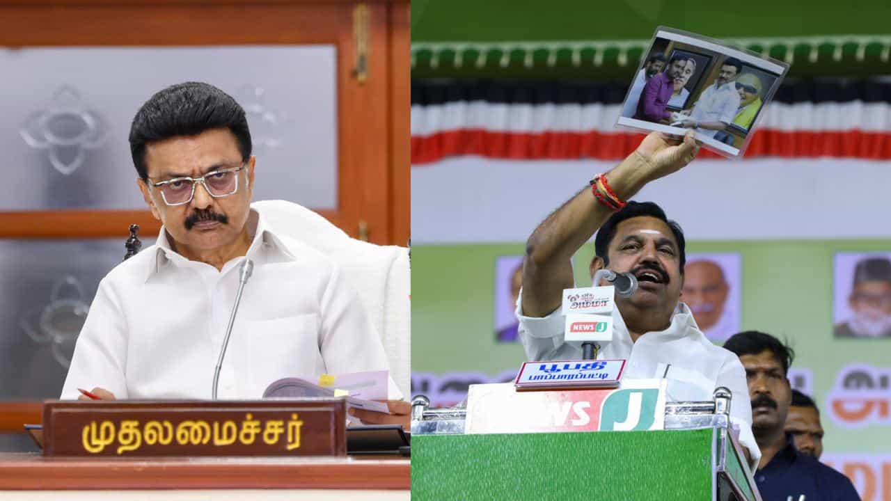 Tamil Nadu CM MK Stalin: முதல்வர் டெல்லி பயணம்..! விமர்சித்த எடப்பாடி பழனிசாமி.. ட்வீட் மூலம் திருப்பி அடித்த மு.க.ஸ்டாலின்! Tamil Nadu CM MK Stalin: முதல்வர் டெல்லி பயணம்..! விமர்சித்த எடப்பாடி பழனிசாமி.. ட்வீட் மூலம் திருப்பி அடித்த மு.க.ஸ்டாலின்!
