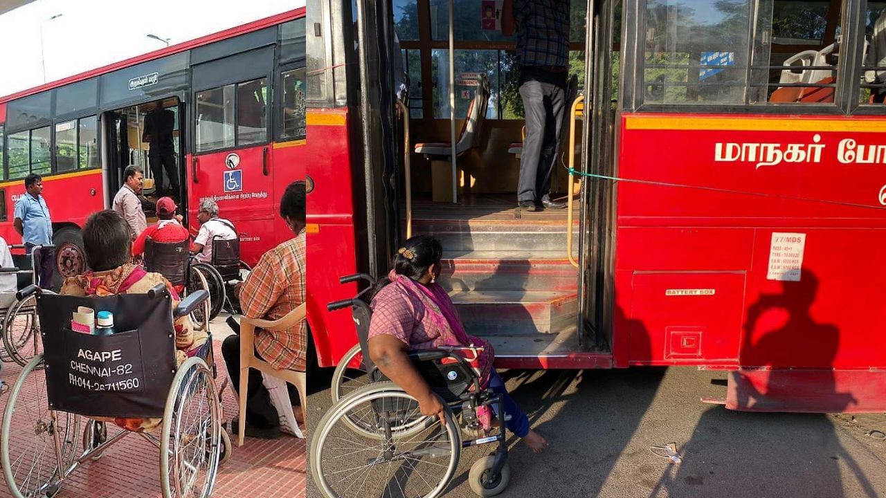 மாற்றுத்திறனாளி பயணிகளிடம் எப்படி நடந்து கொள்ள வேண்டும்? போக்குவரத்து துறை அறிவிப்பு மாற்றுத்திறனாளி பயணிகளிடம் எப்படி நடந்து கொள்ள வேண்டும்? போக்குவரத்து துறை அறிவிப்பு