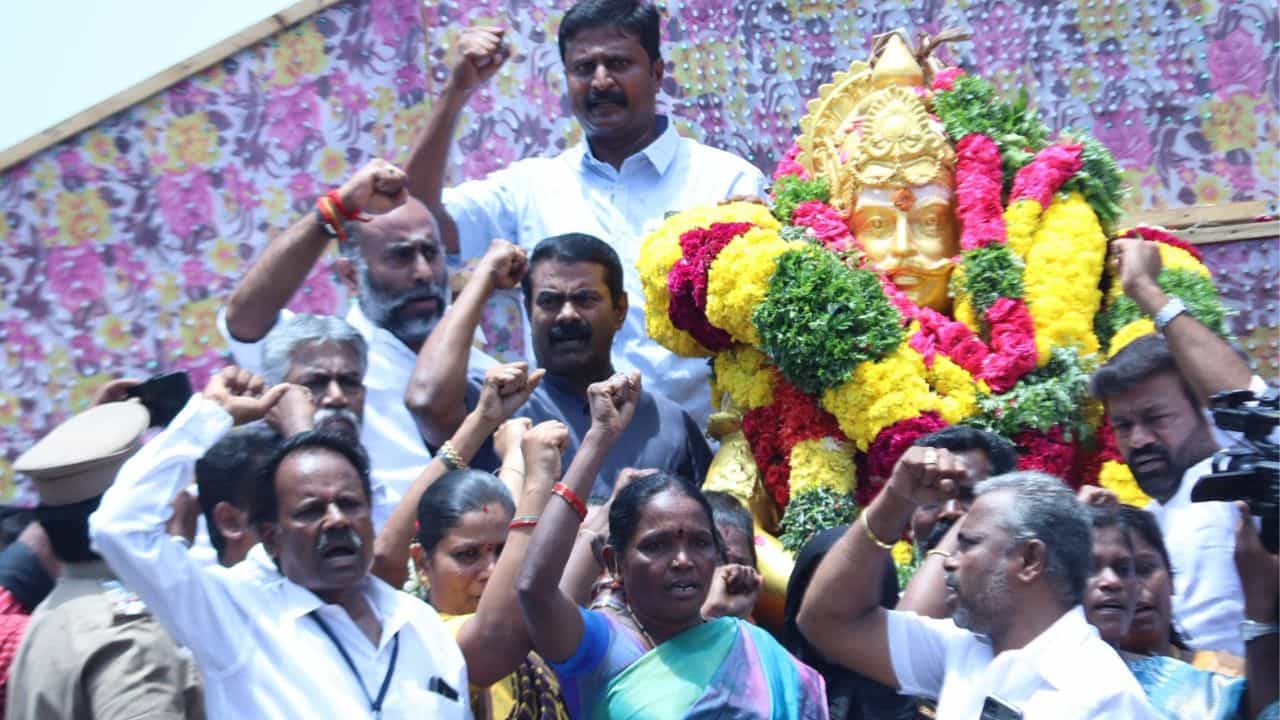 முதல்வர் ஸ்டாலின் மீது சீமான் கடும் தாக்கு: ED ரைடு வந்தால் மோடியை பார்க்கச் செல்கிறீர்கள் ஏன்? முதல்வர் ஸ்டாலின் மீது சீமான் கடும் தாக்கு: ED ரைடு வந்தால் மோடியை பார்க்கச் செல்கிறீர்கள் ஏன்?