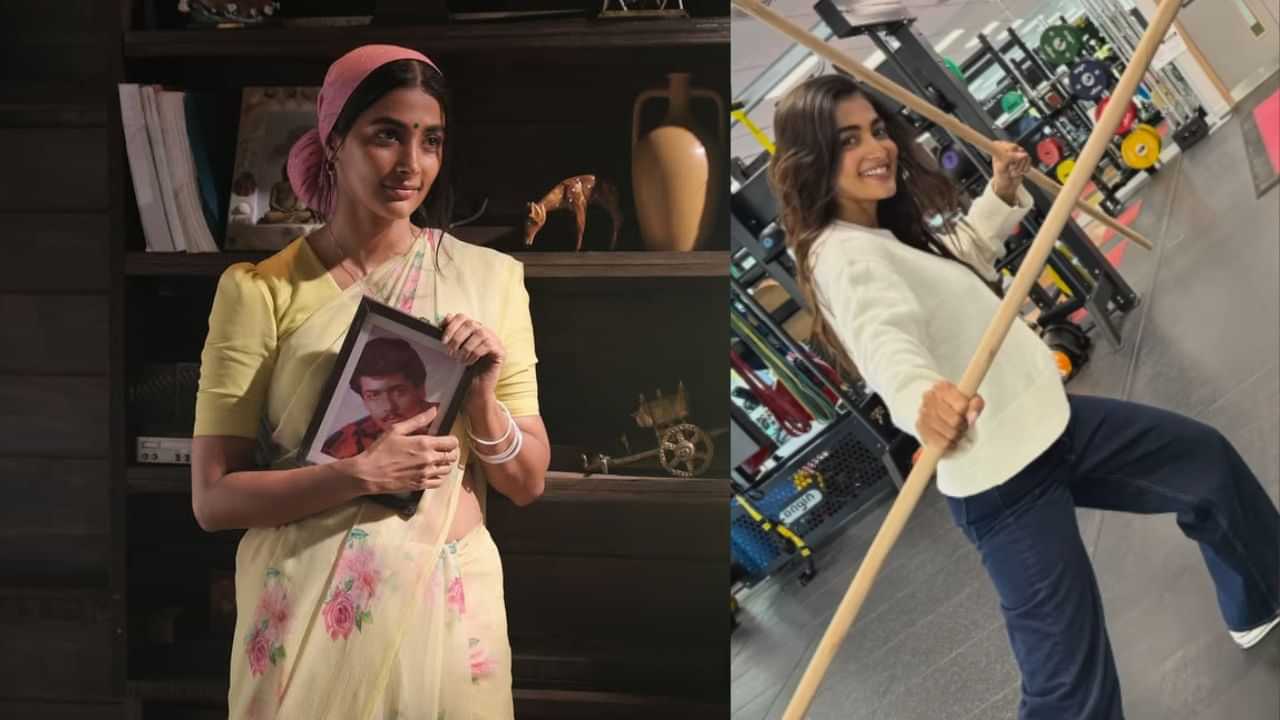 Pooja Hegde : ரெட்ரோ சூர்யாவின் ஸ்டைலில் பூஜா ஹெக்டே செய்த விஷயம்.. இணையத்தில் வைரலாகும் வீடியோ!