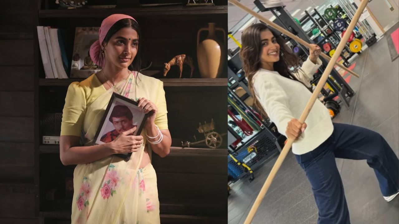 Pooja Hegde : ரெட்ரோ சூர்யாவின் ஸ்டைலில் பூஜா ஹெக்டே செய்த விஷயம்.. இணையத்தில் வைரலாகும் வீடியோ! Pooja Hegde : ரெட்ரோ சூர்யாவின் ஸ்டைலில் பூஜா ஹெக்டே செய்த விஷயம்.. இணையத்தில் வைரலாகும் வீடியோ!