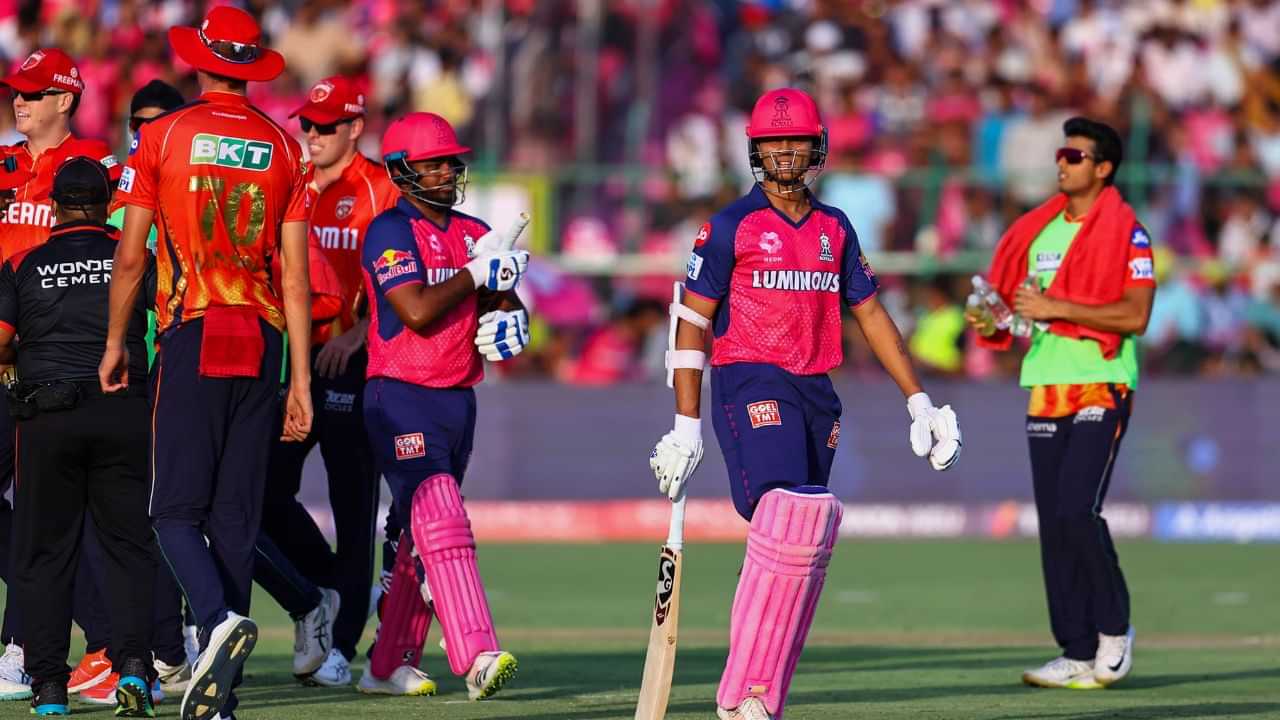 RR vs PBKS: போராடிய ஜெய்ஸ்வாஸ்.. முடித்துவிட்ட ப்ரார்.. பஞ்சாப் 10 ரன்கள் வித்தியாசத்தில் வெற்றி!