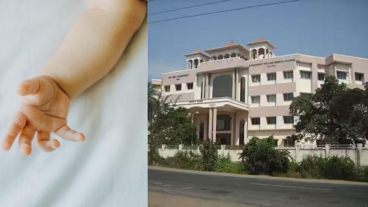 வேலூர் அரசு மருத்துவமனையில் பச்சிளம் குழந்தையின் விரலை துண்டித்த செவிலியர்… வேலூர் அரசு மருத்துவமனையில் பச்சிளம் குழந்தையின் விரலை துண்டித்த செவிலியர்…