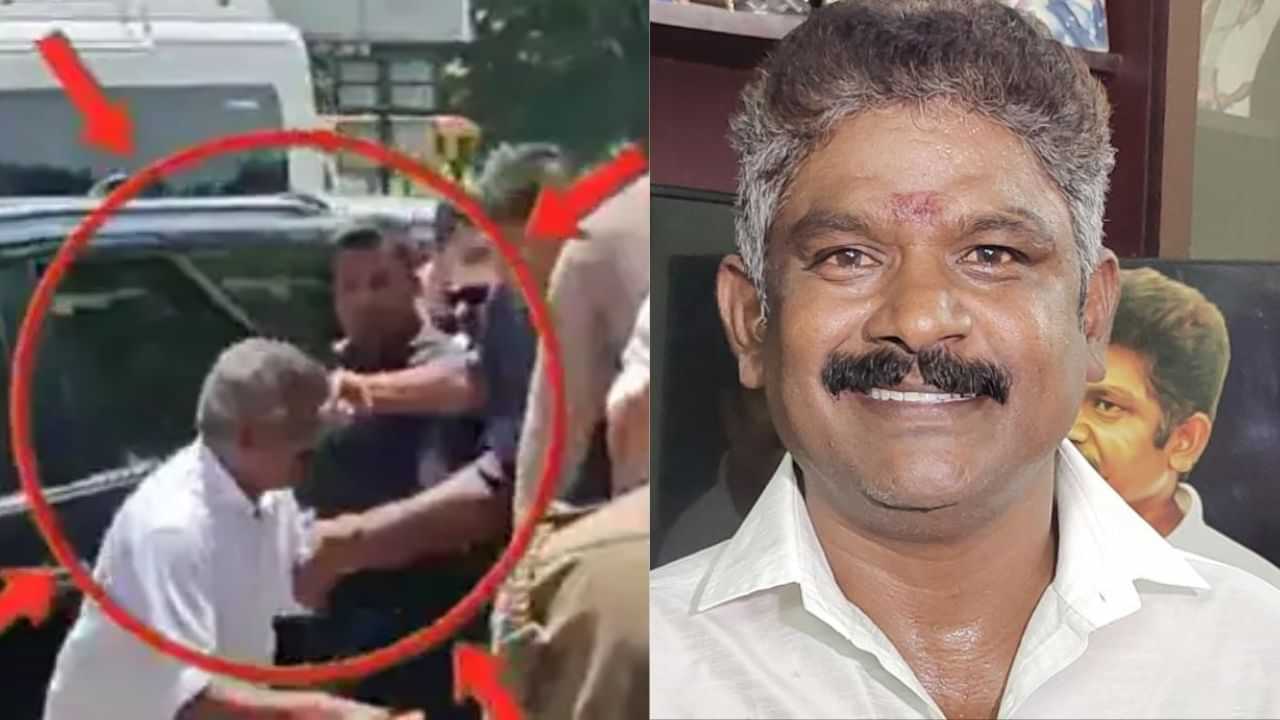 விஜய் கட்சி தொண்டரின் தலையில் துப்பாக்கி வைத்த பாதுகாவலர்... நடந்தது என்ன?