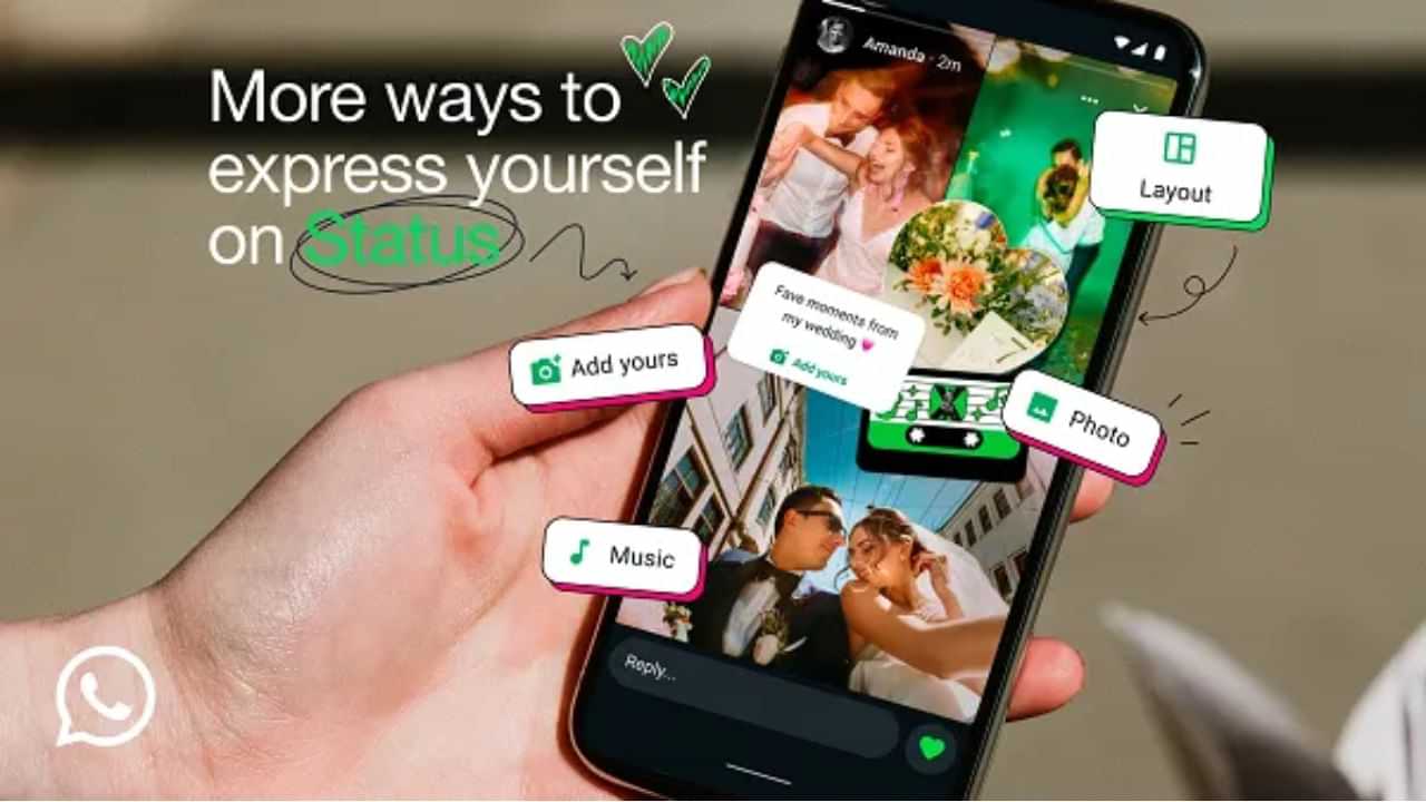 WhatsApp : வாட்ஸ்அப் ஸ்டேட்டஸில் வந்த 4 புதிய அம்சங்கள்..