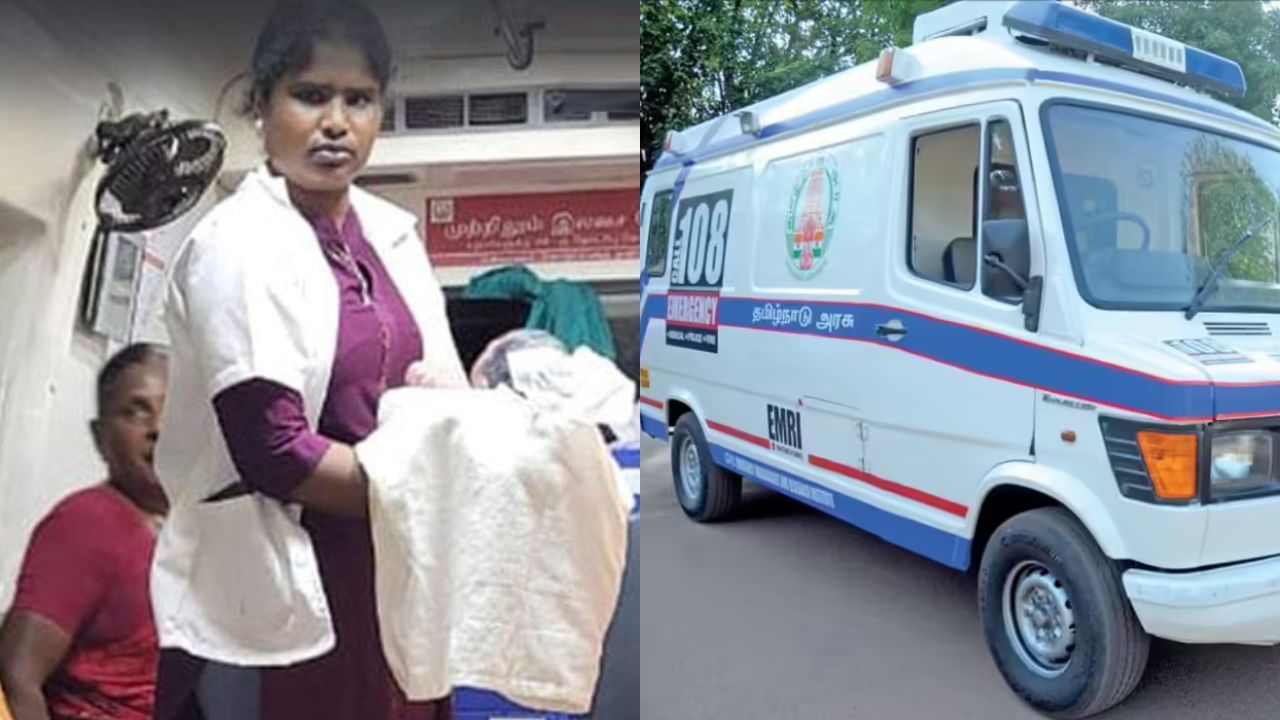 புதுக்கோட்டையில் 108 ஆம்புலன்சில் பிறந்த குழந்தை…. தாய், சேய் நலம்… புதுக்கோட்டையில் 108 ஆம்புலன்சில் பிறந்த குழந்தை…. தாய், சேய் நலம்…