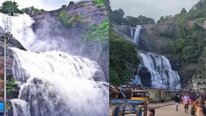 குற்றால அருவிகளில் வெள்ளப்பெருக்கு: அருவிகளில் குளிக்க தடை