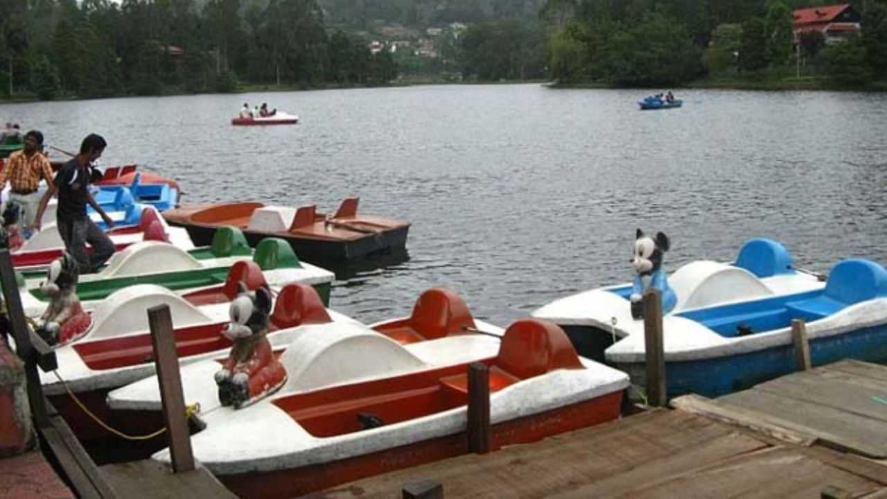 கொடைக்கானல்: சூறாவளி காற்றால் படகு சேவை தற்காலிக நிறுத்தம்..!