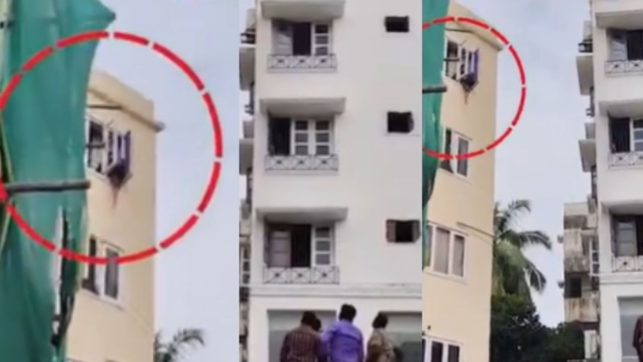 தி.நகரில் பரபரப்பு.. 4வது மாடியில் இருந்து பெண் செய்த செயல்.. காப்பாற்றிய போலீஸ்! தி.நகரில் பரபரப்பு.. 4வது மாடியில் இருந்து பெண் செய்த செயல்.. காப்பாற்றிய போலீஸ்!