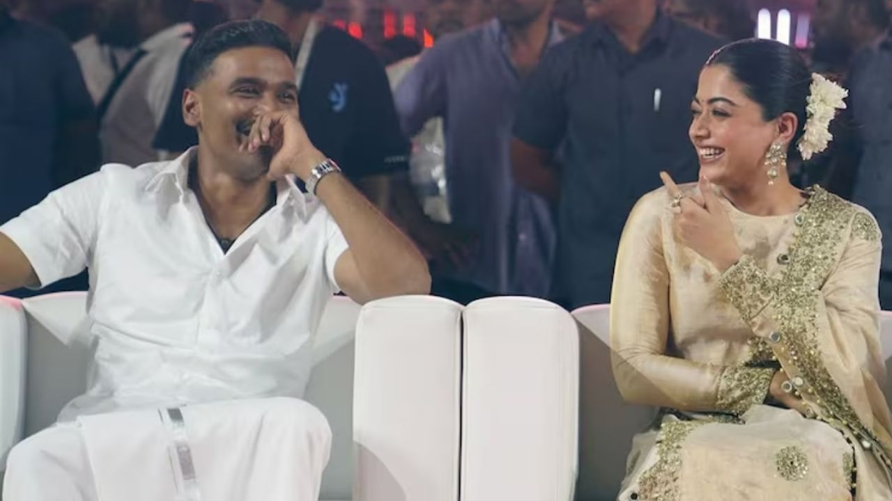 சினிமாவில் ராஷ்மிகா மந்தனாவின் வளர்ச்சியைப் பாராட்டிய தனுஷ்! சினிமாவில் ராஷ்மிகா மந்தனாவின் வளர்ச்சியைப் பாராட்டிய தனுஷ்!