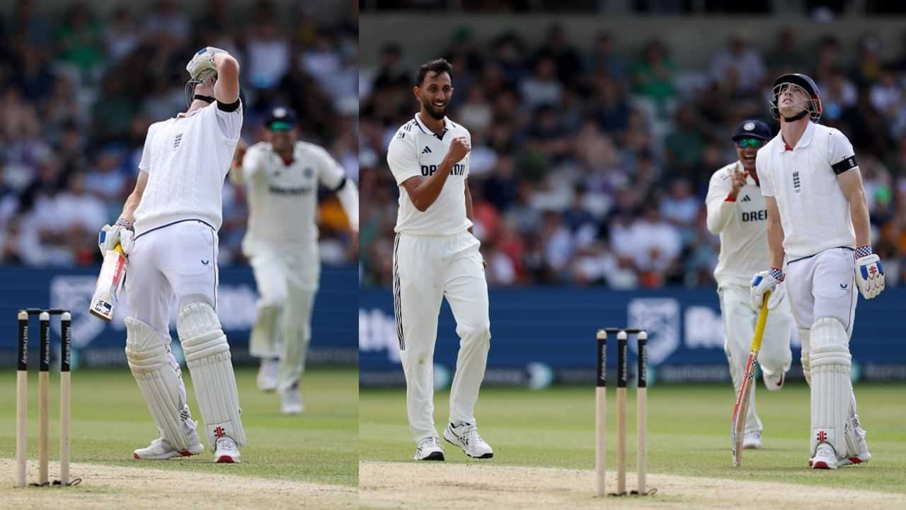 IND vs ENG 1st Test: 99 ரன்களில் அவுட்டான ஹாரி ப்ரூக்.. விக்கெட்டை வீழ்த்தி சாதனை படைத்த பிரசித் கிருஷ்ணா!