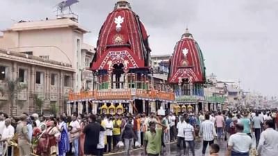 பூரி ஜெகன்நாதர் கோயில் ரத யாத்திரை.. திரளான பக்தர்கள் வருகை.. பூரி ஜெகன்நாதர் கோயில் ரத யாத்திரை.. திரளான பக்தர்கள் வருகை..