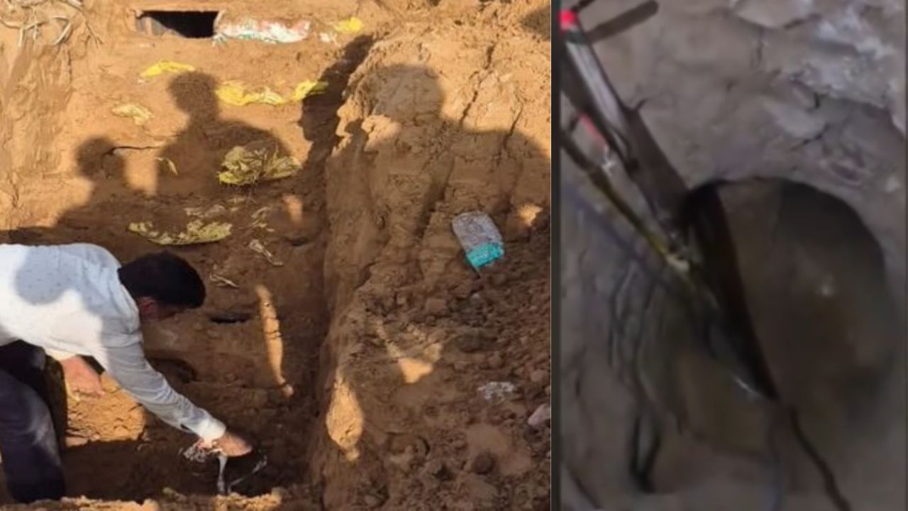 இப்படியும் திருடுவாங்களா? வீட்டின் உள்ளே சுரங்கப்பாதை அமைத்து டீசலை திருடிய கும்பல்.. ஜெய்பூரில் நடந்த அதிர்ச்சி சம்பவம்.. இப்படியும் திருடுவாங்களா? வீட்டின் உள்ளே சுரங்கப்பாதை அமைத்து டீசலை திருடிய கும்பல்.. ஜெய்பூரில் நடந்த அதிர்ச்சி சம்பவம்..