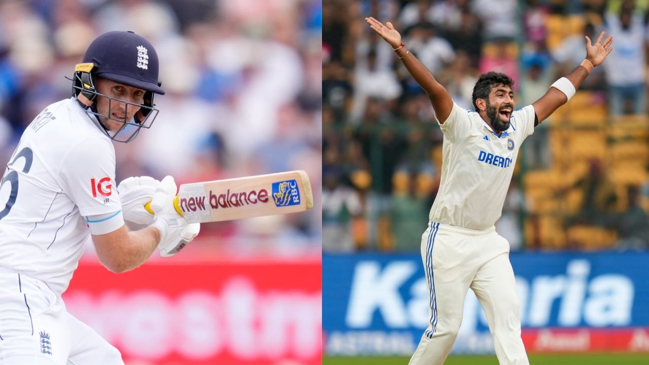 Jasprir Bumrah vs Joe Root: 24 போட்டிகளில் 9 முறை அவுட்.. ஜஸ்பிரித் பும்ரா vs ஜோ ரூட்! யார் ஆதிக்கம் செலுத்துவார்கள்..? Jasprir Bumrah vs Joe Root: 24 போட்டிகளில் 9 முறை அவுட்.. ஜஸ்பிரித் பும்ரா vs ஜோ ரூட்! யார் ஆதிக்கம் செலுத்துவார்கள்..?