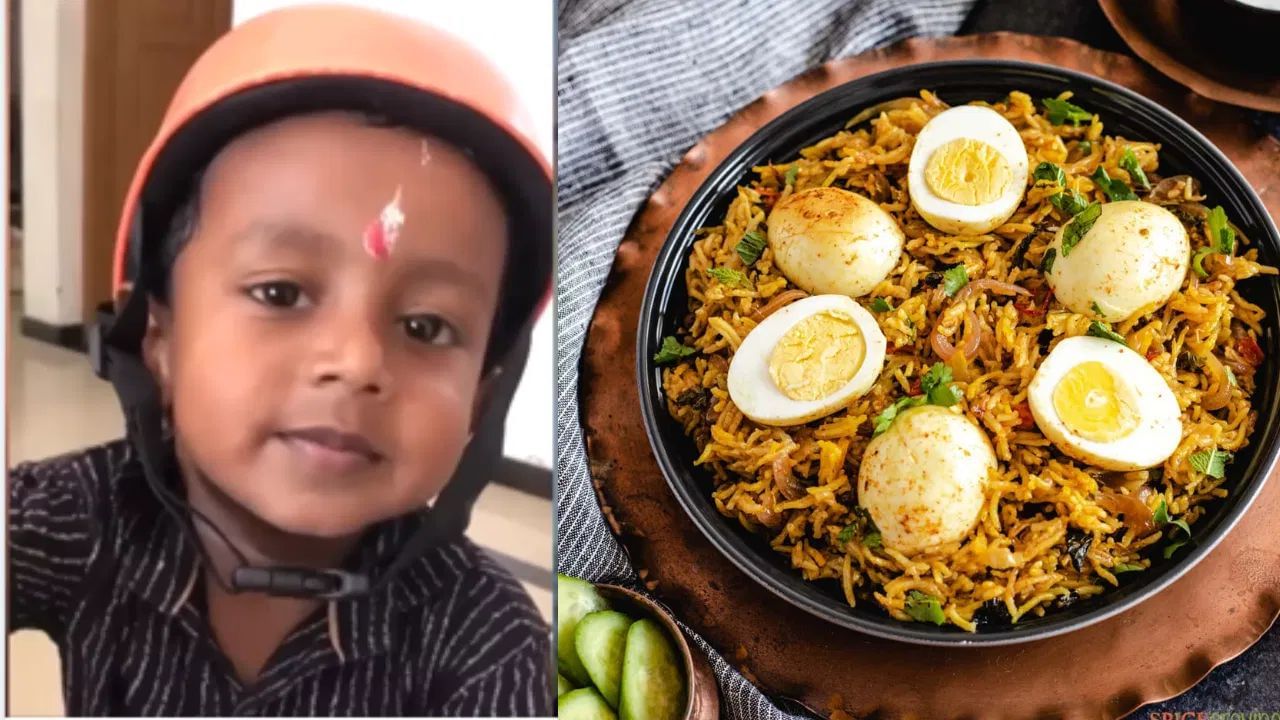 ’பிரியாணி வேணும்’ சிறுவனுக்கு சப்ரைஸ் கொடுத்த அமைச்சர்.. அங்கன்வாடி மெனுவில் மாற்றம்! ’பிரியாணி வேணும்’ சிறுவனுக்கு சப்ரைஸ் கொடுத்த அமைச்சர்.. அங்கன்வாடி மெனுவில் மாற்றம்!