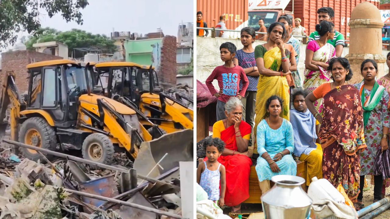 டெல்லியில் இடிக்கப்பட்ட மதராஸி கேம்ப்.. தமிழர்களின் நிலை என்ன? உதவும் தமிழக அரசு டெல்லியில் இடிக்கப்பட்ட மதராஸி கேம்ப்.. தமிழர்களின் நிலை என்ன? உதவும் தமிழக அரசு