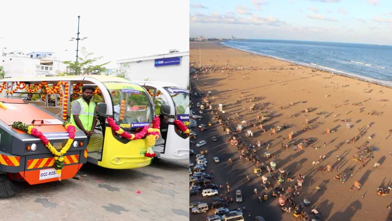 மெரினாவில் முதியவர்கள், மாற்றுத்திறனாளிகளுக்கு புதிய அம்சம்.. அமலுக்கு வரும் பேட்டரி கார் சேவை..