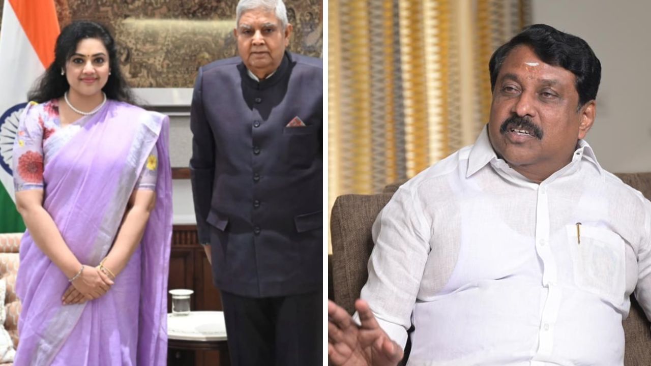 நடிகை மீனாவுக்கு பாஜகவில் முக்கிய பொறுப்பா? நயினார் நாகேந்திரன் கொடுத்த பதில் நடிகை மீனாவுக்கு பாஜகவில் முக்கிய பொறுப்பா? நயினார் நாகேந்திரன் கொடுத்த பதில்