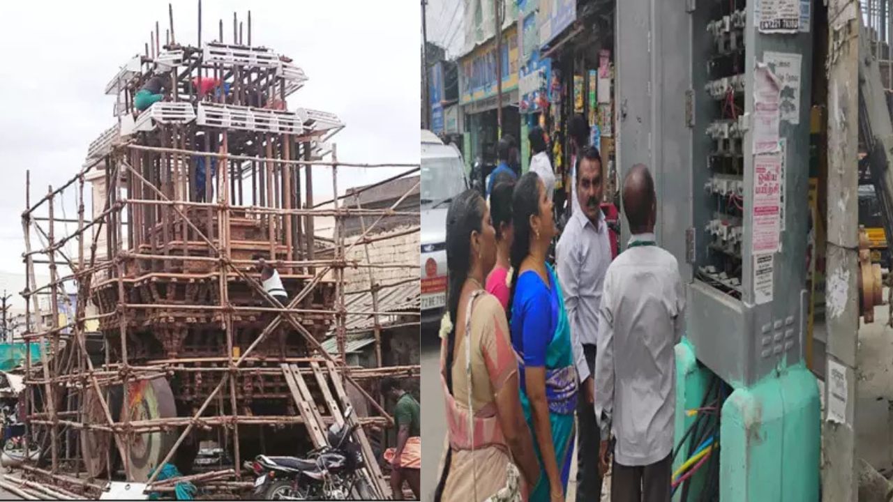 Nellayappar Temple Car Festival 2025: நெல்லையப்பர் கோவில் தேரோட்டம்: முன்னேற்பாடு பணிகள் தீவிரம்..! Nellayappar Temple Car Festival 2025: நெல்லையப்பர் கோவில் தேரோட்டம்: முன்னேற்பாடு பணிகள் தீவிரம்..!