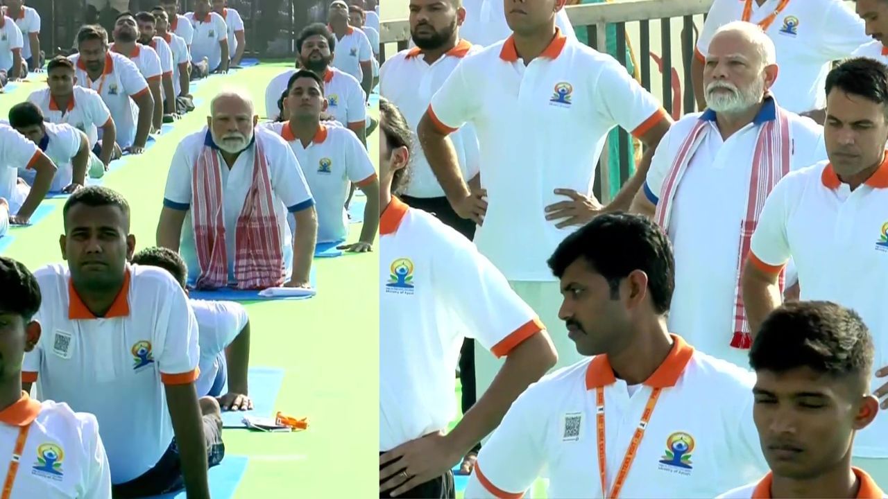 அமைதியான சமூகத்தை உருவாக்க யோகா மேற்கொள்ள வேண்டும் – பிரதமர் மோடி.. அமைதியான சமூகத்தை உருவாக்க யோகா மேற்கொள்ள வேண்டும் – பிரதமர் மோடி..