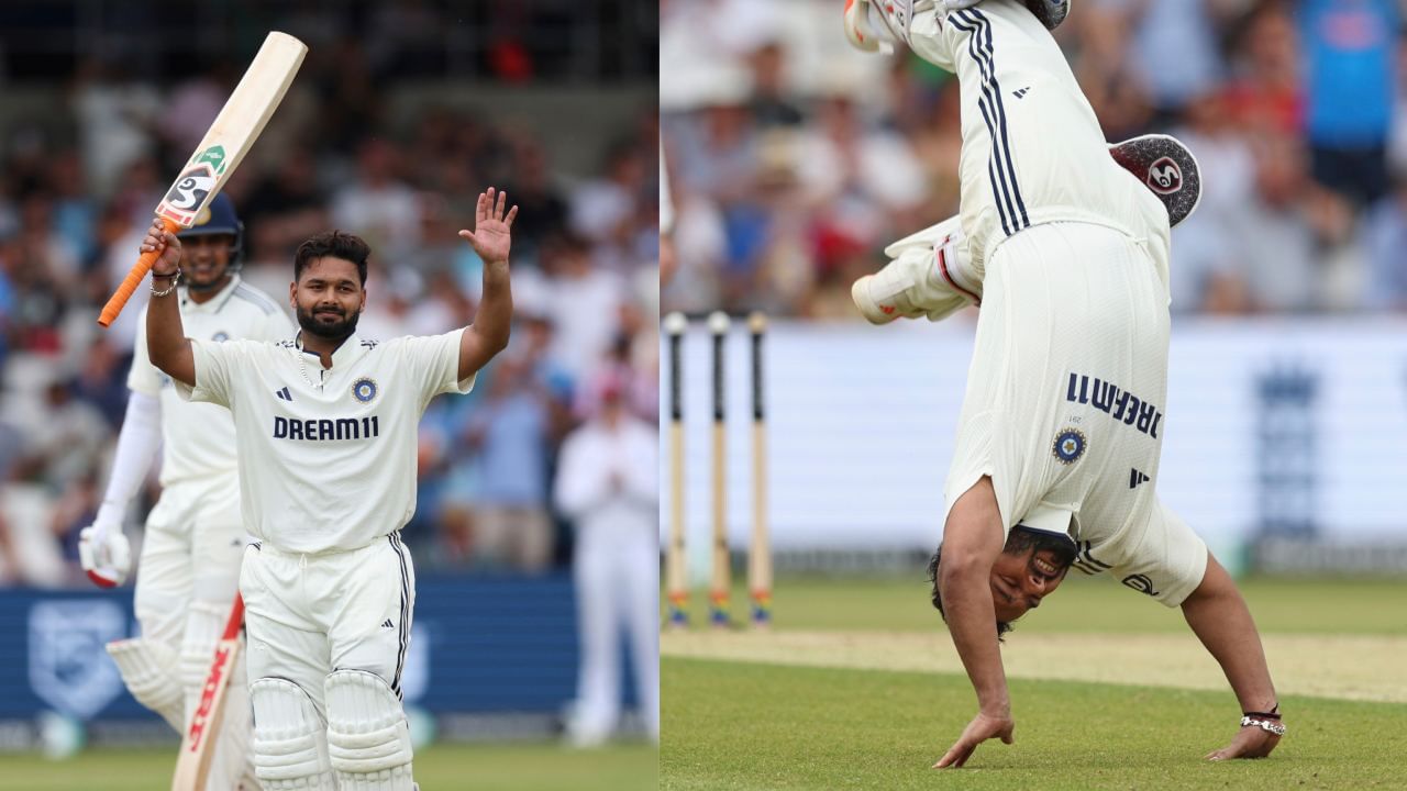 Rishabh Pant’s Century: இந்திய அணிக்காக அதிக சதம்! தோனியின் சாதனை முறியடிப்பு.. டெஸ்ட் போட்டியில் கலக்கும் ரிஷப் பண்ட்! Rishabh Pant’s Century: இந்திய அணிக்காக அதிக சதம்! தோனியின் சாதனை முறியடிப்பு.. டெஸ்ட் போட்டியில் கலக்கும் ரிஷப் பண்ட்!
