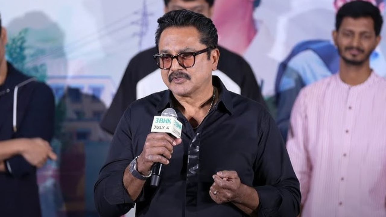 Sarathkumar : 3BHK படத்தின் டப்பிங்கிலேயே அழுதுவிட்டேன் – சரத்குமார் ஓபன் டாக்! Sarathkumar : 3BHK படத்தின் டப்பிங்கிலேயே அழுதுவிட்டேன் – சரத்குமார் ஓபன் டாக்!