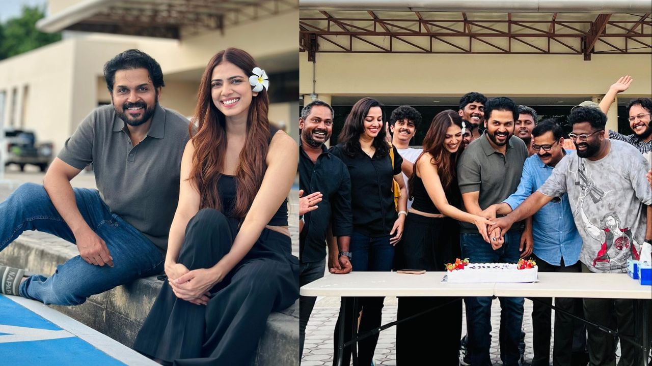 Sardar 2 : கார்த்தியின் ‘சர்தார் 2’ பட ஷூட்டிங் ஓவர்.. புகைப்படத்தைப் பகிர்ந்த மாளவிகா மோகனன்!