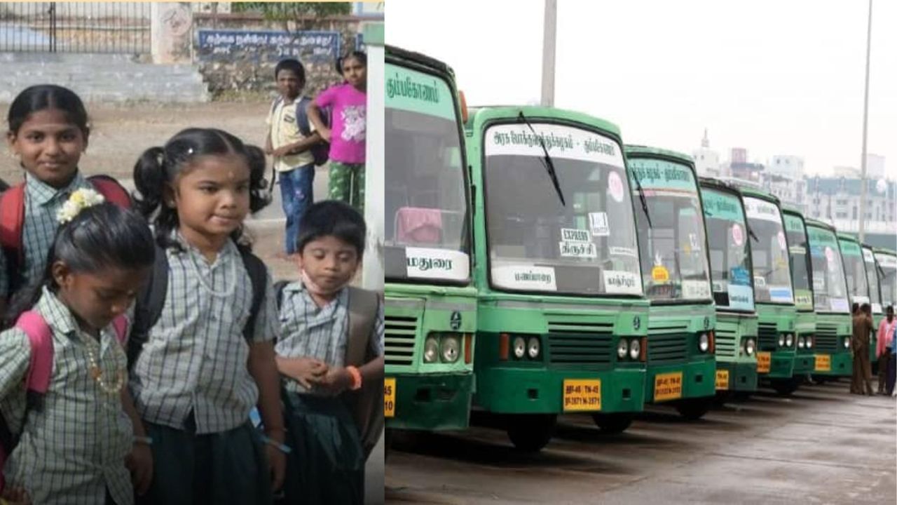 கோடை விடுமுறைக்குபின் நாளை பள்ளிகள் திறப்பு.. 3000 சிறப்பு பேருந்துகள் இயக்கம் கோடை விடுமுறைக்குபின் நாளை பள்ளிகள் திறப்பு.. 3000 சிறப்பு பேருந்துகள் இயக்கம்