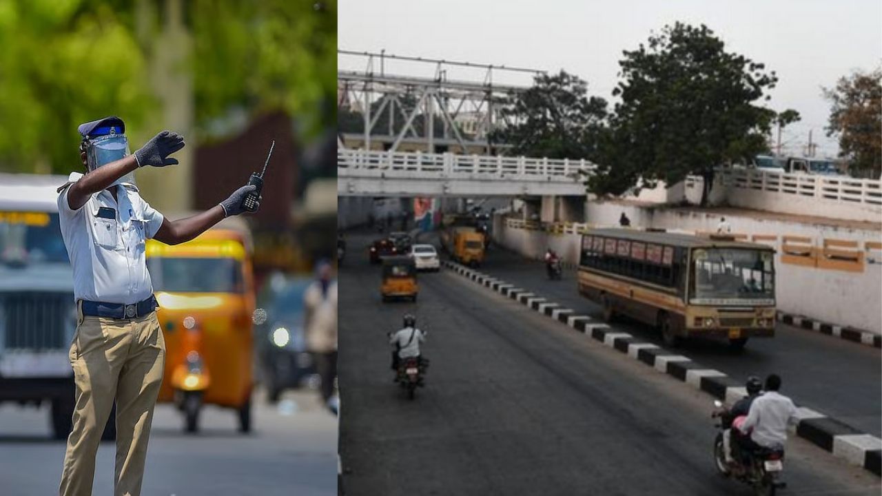 சென்னையில் போக்குவரத்து மாற்றம்: ஜூன் 29 முதல் ஒருவழிப் பாதை நடைமுறை சென்னையில் போக்குவரத்து மாற்றம்: ஜூன் 29 முதல் ஒருவழிப் பாதை நடைமுறை