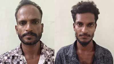 தஞ்சையில் தந்தை, மகனுக்கு அரிவாள் வெட்டு.. இரண்டு பேர் கைது.. தஞ்சையில் தந்தை, மகனுக்கு அரிவாள் வெட்டு.. இரண்டு பேர் கைது..