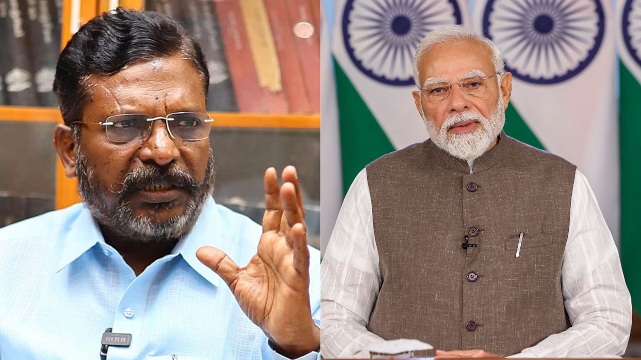 இஸ்ரேலை கண்டிக்காதது ஏன்? பிரதமர் மோடிக்கு திருமாவளவன் கடிதம்.. இஸ்ரேலை கண்டிக்காதது ஏன்? பிரதமர் மோடிக்கு திருமாவளவன் கடிதம்..