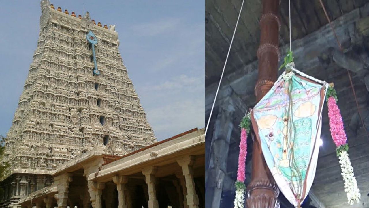 Tiruchendur: 21 பேர் உயிர்.. திருச்செந்தூர் கோயில் கொடிமரம் உருவான கதை! Tiruchendur: 21 பேர் உயிர்.. திருச்செந்தூர் கோயில் கொடிமரம் உருவான கதை!