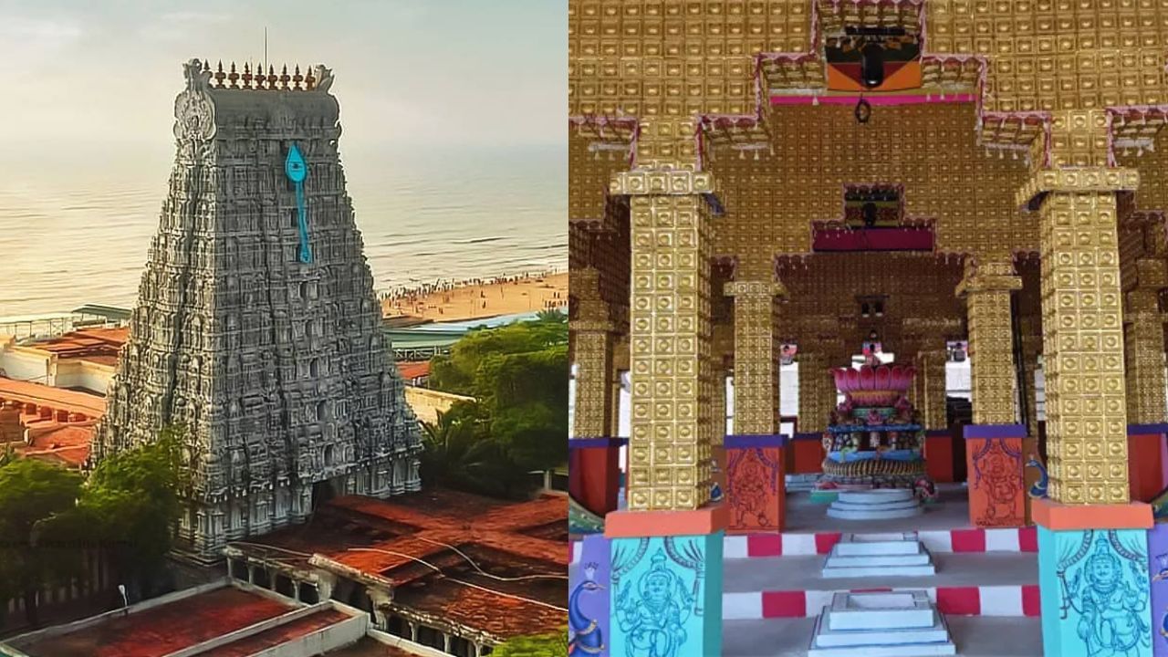 திருச்செந்தூரில் மகா கும்பாபிஷேகம் விழா: 76 ஓம குண்டங்களுடன் யாகசாலை அமைப்பு திருச்செந்தூரில் மகா கும்பாபிஷேகம் விழா: 76 ஓம குண்டங்களுடன் யாகசாலை அமைப்பு