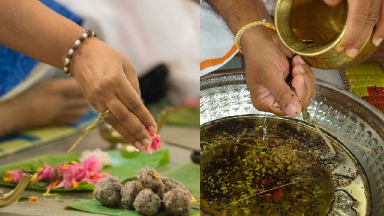 Aadi Amavasai: ஆடி அமாவாசை.. வீட்டில் தர்ப்பணம் கொடுக்கலாமா? – வழிமுறைகள் இதோ! Aadi Amavasai: ஆடி அமாவாசை.. வீட்டில் தர்ப்பணம் கொடுக்கலாமா? – வழிமுறைகள் இதோ!