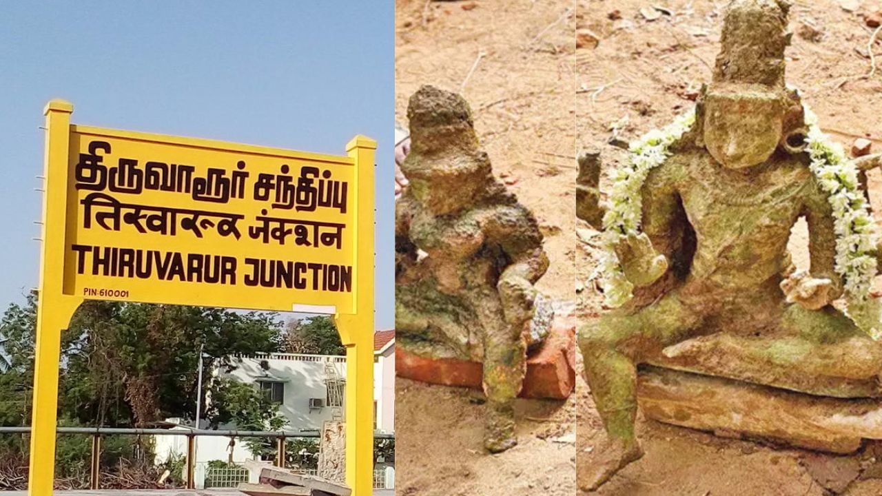 திருவாரூர்: கோவிலில் பள்ளம் தோண்டிய போது கிடைத்த அம்மன் சிலைகள்… பக்தர்கள் பரவசம்