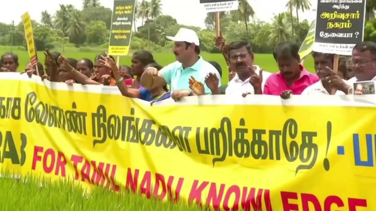 விவசாய நிலங்களில்  அறிவுசார் நகரம் எதற்கு..? அன்புமணி ராமதாஸ் கேள்வி