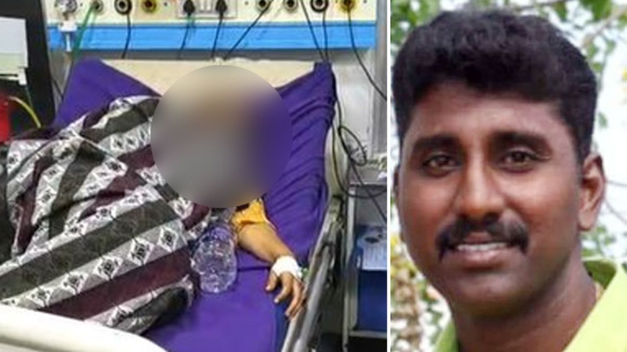 மதுரையில் வரதட்சணை கொடுமை: அடித்து துன்புறுத்திய காவலர் கணவர் கைது..! மதுரையில் வரதட்சணை கொடுமை: அடித்து துன்புறுத்திய காவலர் கணவர் கைது..!