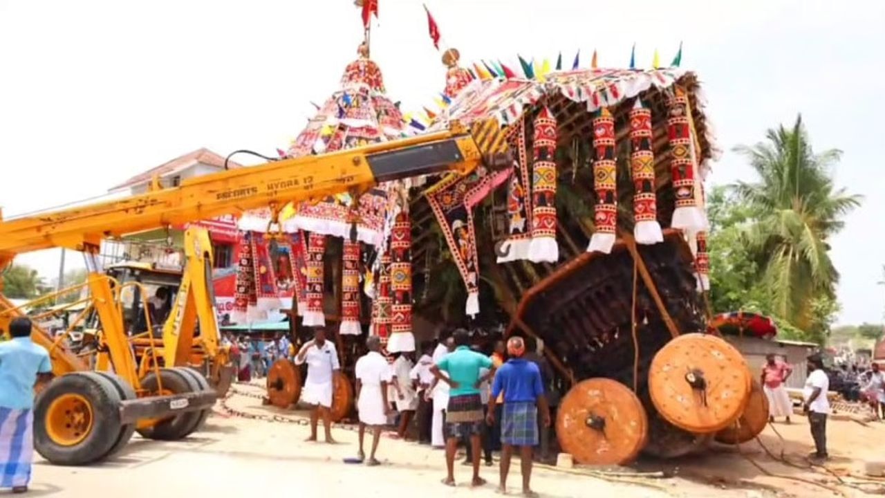 பெரம்பலூரில் அசம்பாவிதம்: தேர் இதனால்தான் கவிழ்ந்தது… அறநிலையத் துறை