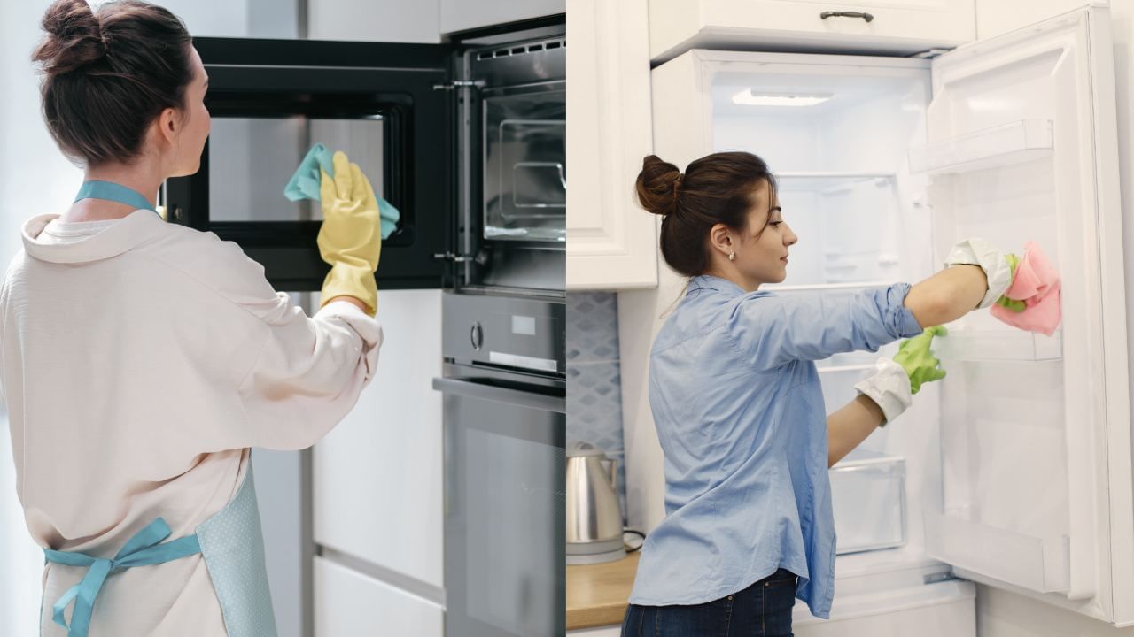 Refrigerator Cleaning Tips: பிரிட்ஜ் சுத்தம் செய்ய இதை பண்ணுங்க.. 5 நிமிடத்தில் பளபளப்பு நிச்சயம்..!