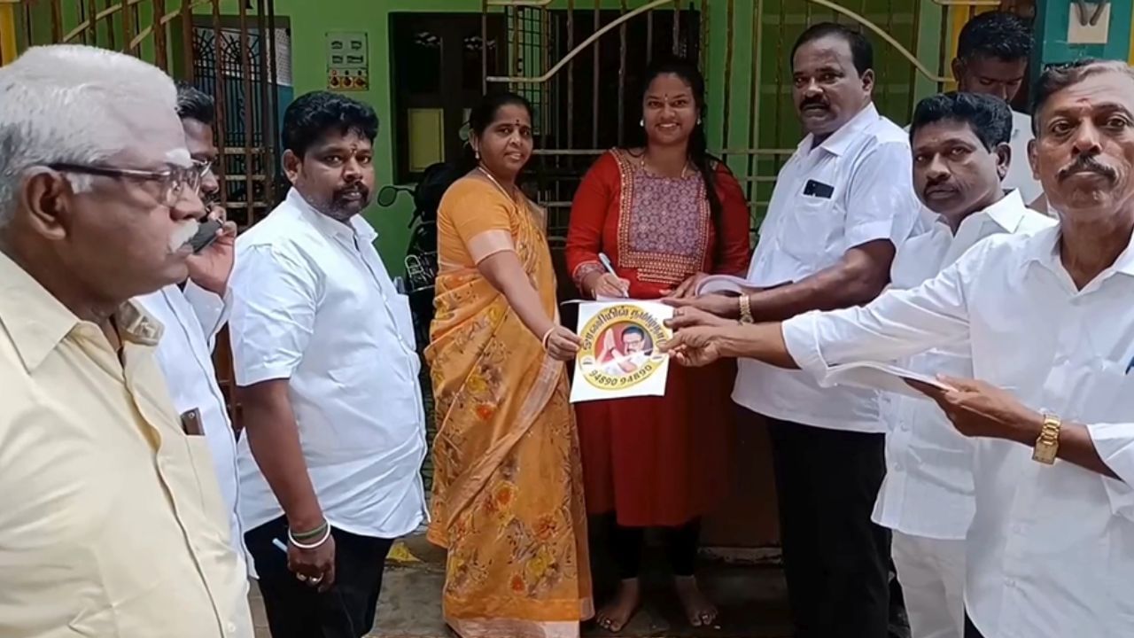 ஓரணியில் தமிழ்நாடு.. வீடு வீடாக சென்று உறுப்பினர் சேர்க்கையில் ஈடுபட்ட திமுகவினர்..