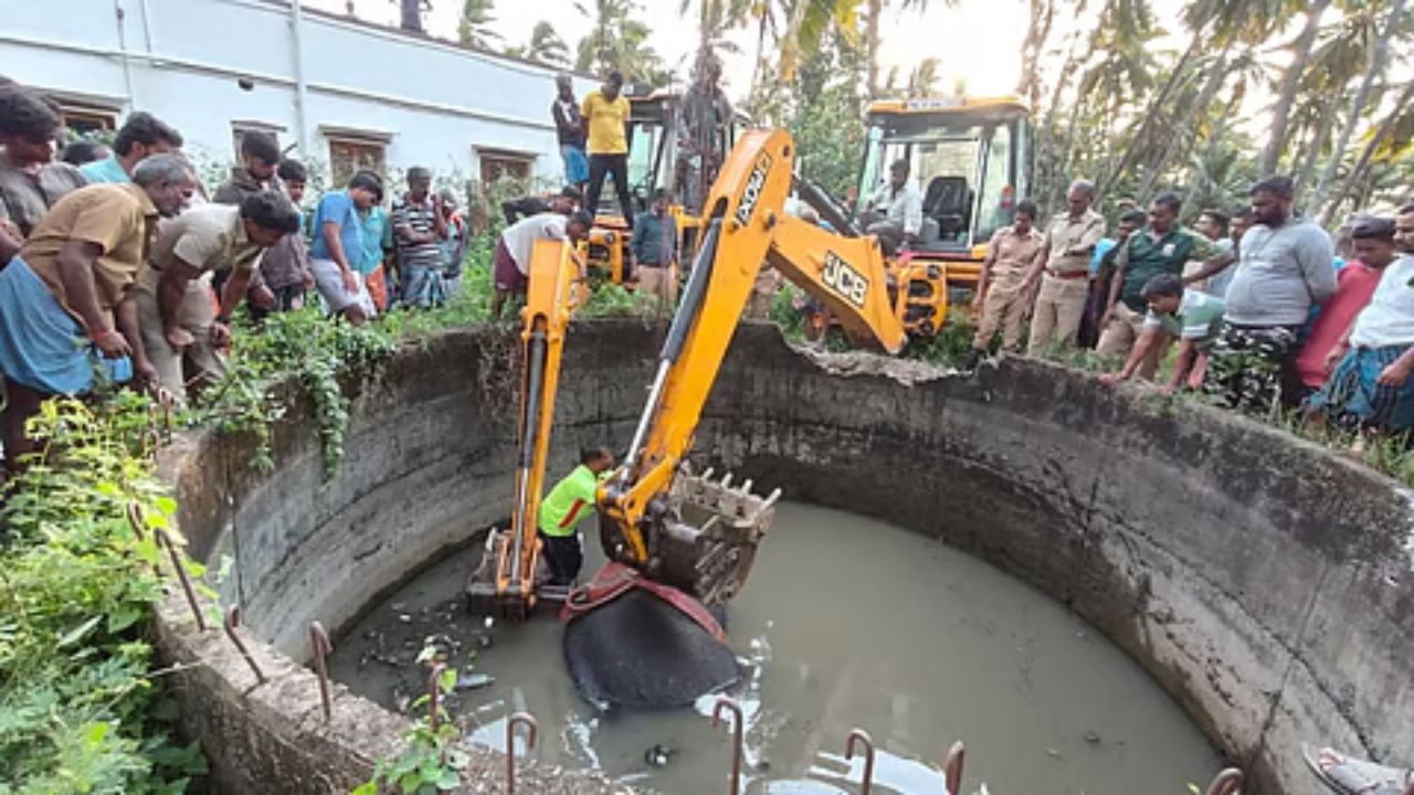 கிணற்றில் தவறி விழுந்த யானை உயிரிழப்பு.. கோவையில் சோகம்
