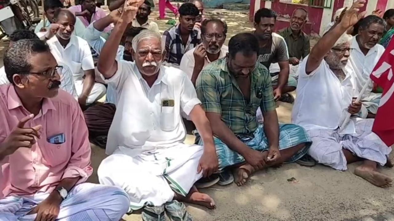 இலங்கை கடற்படை அட்டூழியம்.. தங்கச்சி மடம் மீனவர்கள் போராட்டம்