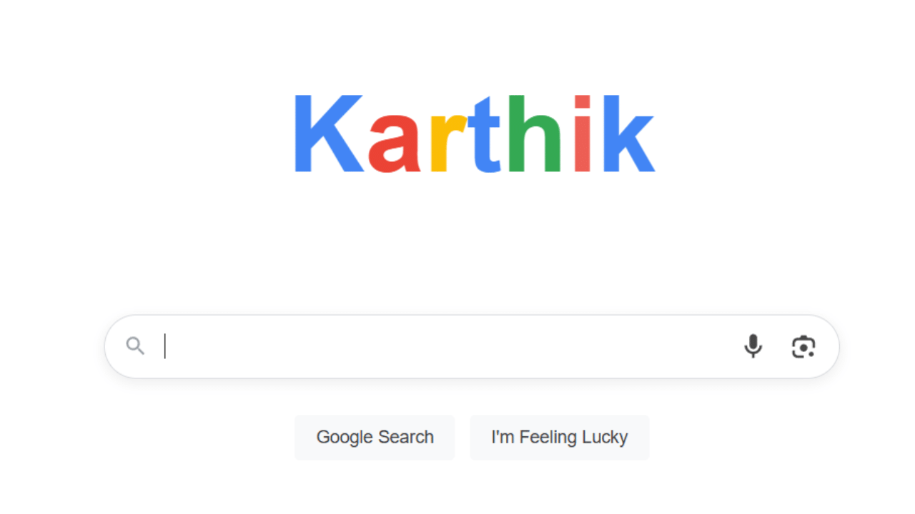 உங்கள் பெயரை ஈஸியாக கூகுள் டூடுலாக மாற்றலாம் – எப்படி தெரியுமா? உங்கள் பெயரை ஈஸியாக கூகுள் டூடுலாக மாற்றலாம் – எப்படி தெரியுமா?