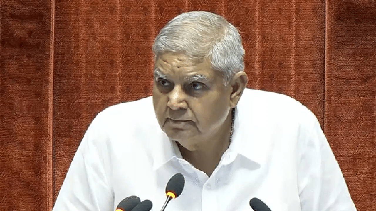 உடல்நலக்குறைவு காரணமாக துணை ஜனாதிபதி ஜெகதீப் தன்கர் ராஜினாமா உடல்நலக்குறைவு காரணமாக துணை ஜனாதிபதி ஜெகதீப் தன்கர் ராஜினாமா